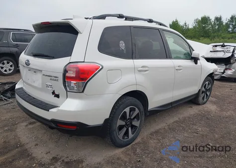 2017 Subaru Forester 2.5I Premium из США, поврежденный, VIN JF2SJAEC4HH418526